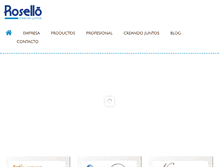 Tablet Screenshot of derosello.com